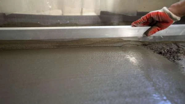 цементно-песчаная стяжка пола