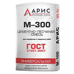 Цементно-песчаная смесь ЦПС М300 B22,5