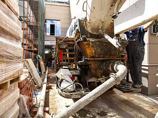 Бетононасос линейный Putzmeister